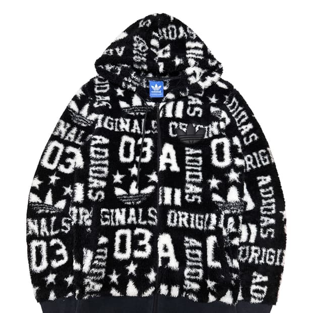 아디다스 보아 플리스 후드집업