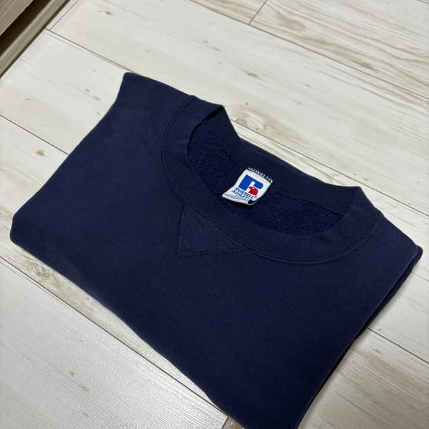 90's russell 러셀 plane sweat 네이비2xl usa