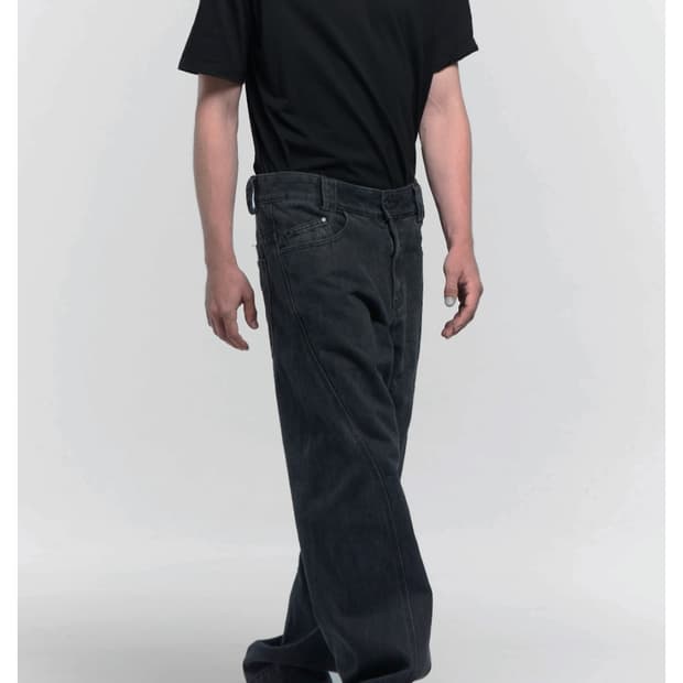 MPa DRIFT DENIM PANTS (BLACK) L