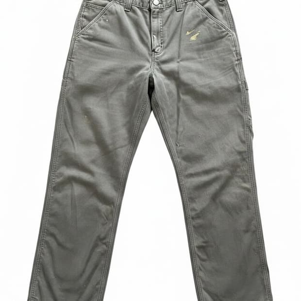 [36] 칼하트 카펜터 팬츠 싱글니 그레이쉬 브라운