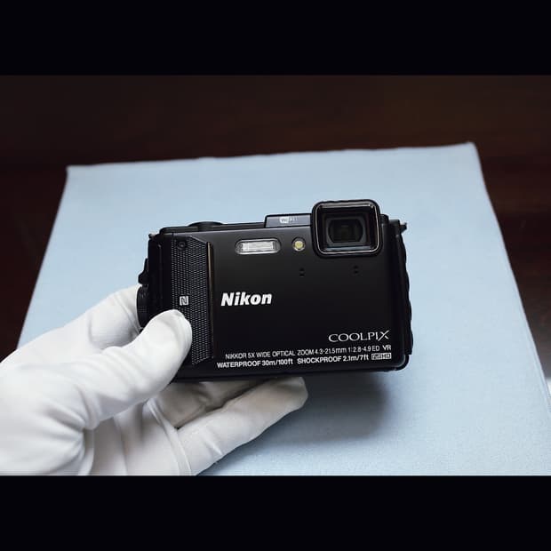 레어<신품급>니콘 aw130 (aw100/aw110) 빈티지 디카