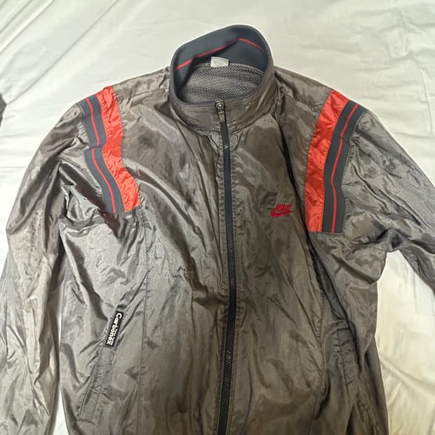 80s 한국나이키 바람막이 L