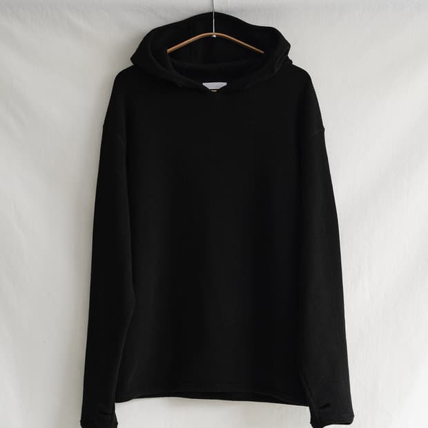 씨솔트 와플 립 후디 블랙 2사이즈