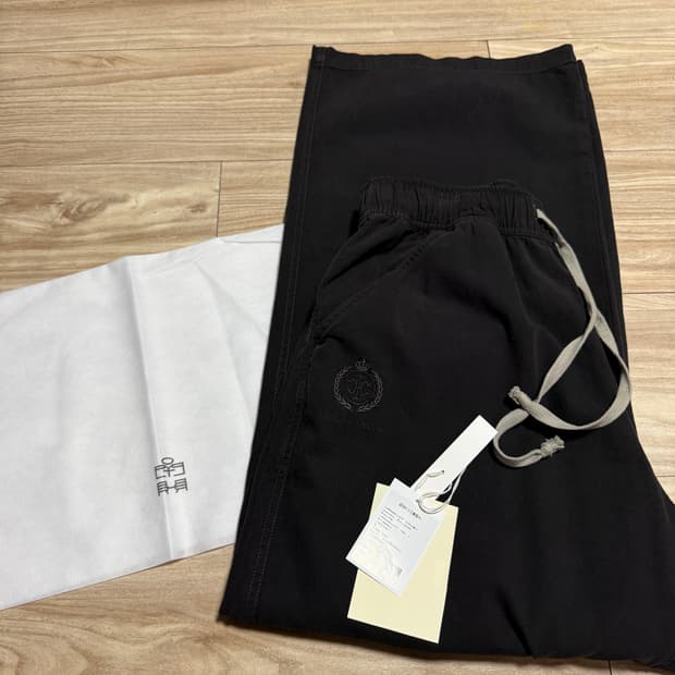 [4] 폴리테루 휴먼인덱스 파자마 팬츠 딥 차콜