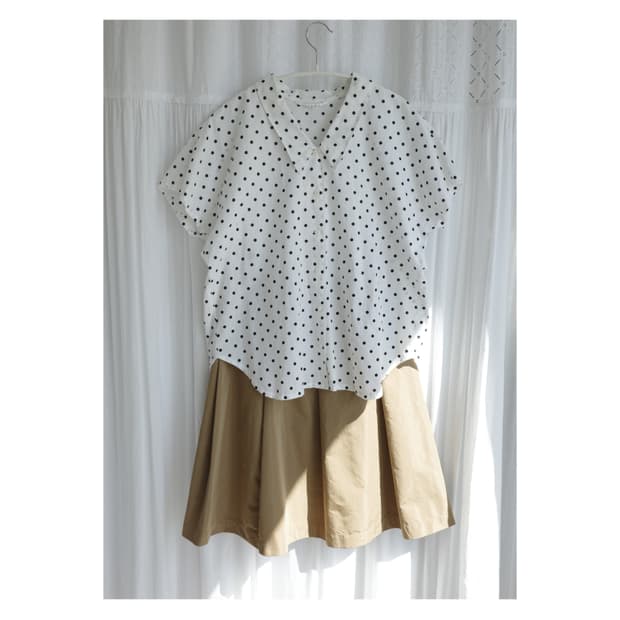 Dot cute blouse