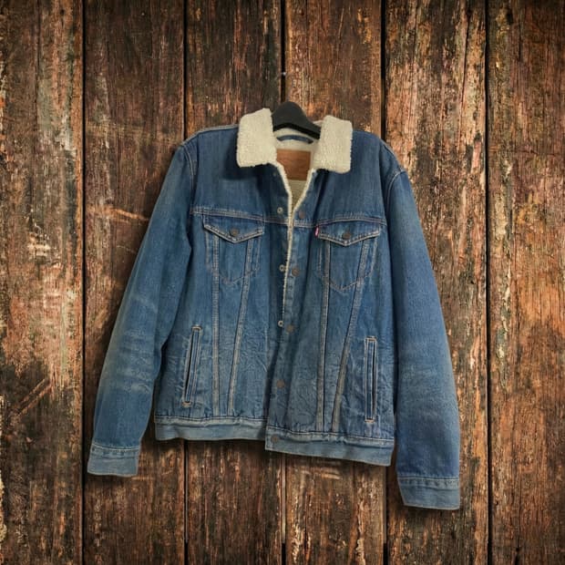 리바이스 쉐르파 중청 자켓