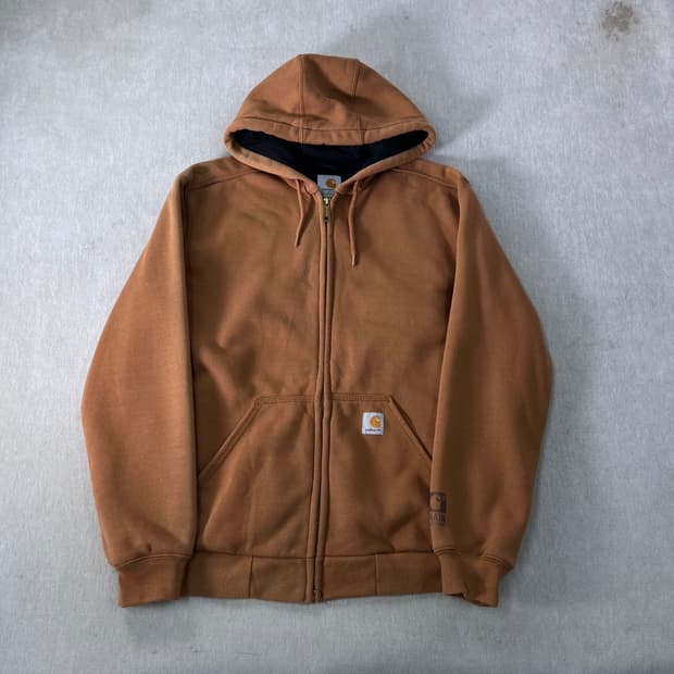 100 칼하트 써멀 베이지 후드집업