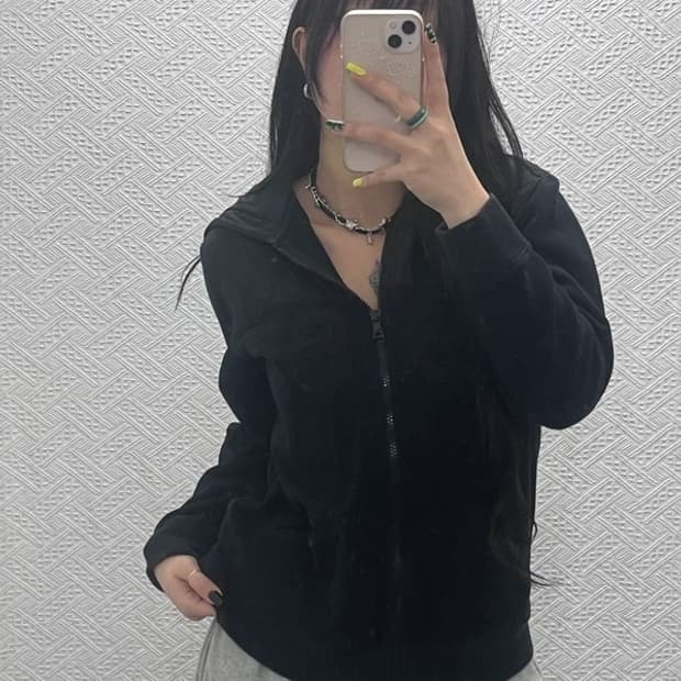 폴로 랄프로렌 올드스쿨 빈티지 레트로 퀄팅 기모 후드집업 L C07537