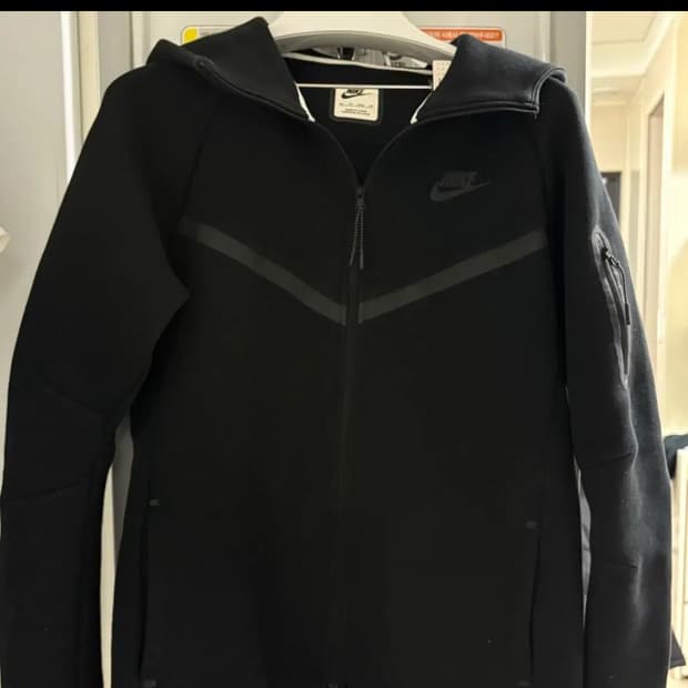 나이키 테크팩 테크플리스 후드집업 블랙 XS