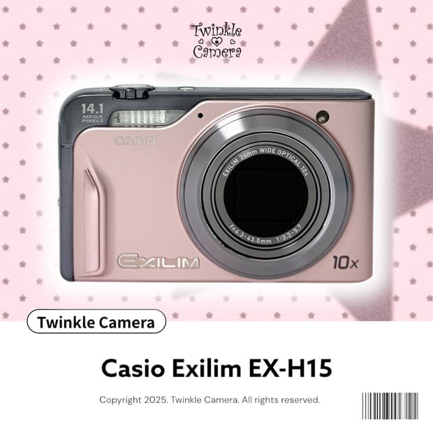 (츄 디카💕) Casio Exilim 카시오 엑슬림 EX-H15