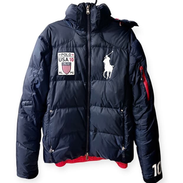 폴로 빅포니 다운 패딩