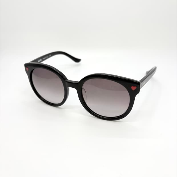 MOSCHINO 하트 블랙 선글라스 