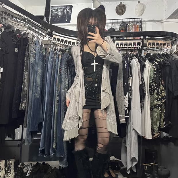 로젠카발리에(오즈온) 고딕 롱 가디건