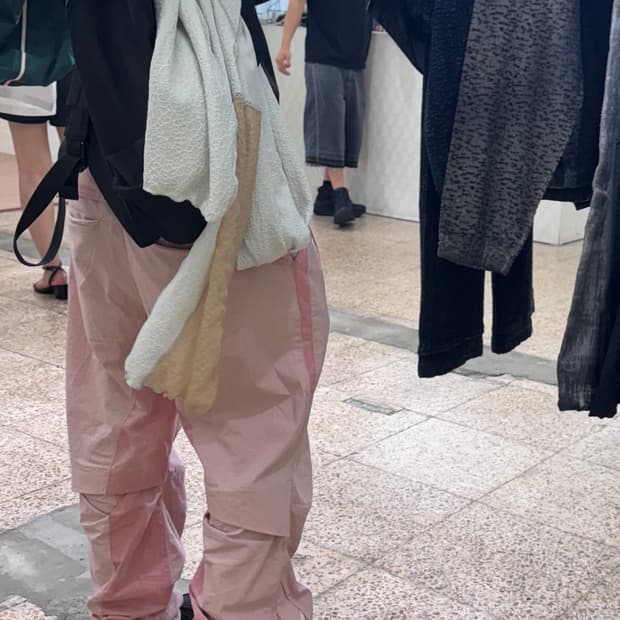 엑슬림 xlim ep.5 01 trousers 핑크 1사이즈