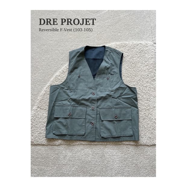 드레 프로젝트 리버서블 F-vest (103-105)