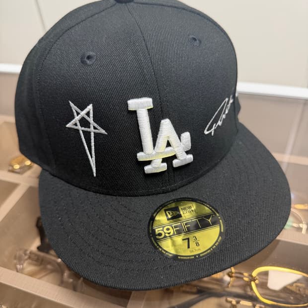 릭오웬스st 커스텀 뉴에라 스냅백 7 3/8