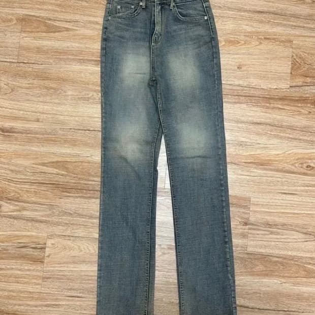 보헤미안서울) 하이웨스트 데님 팬츠 (L)