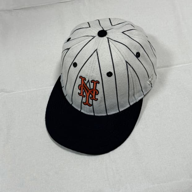 에메레온도르 스트라이프 울 볼캡 뉴욕메츠
