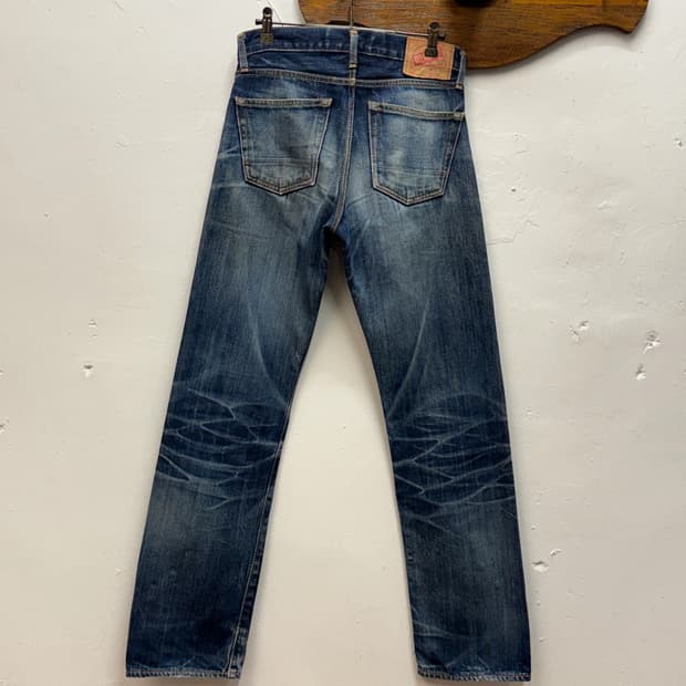 Denime Straight Selvedge Denim Pants