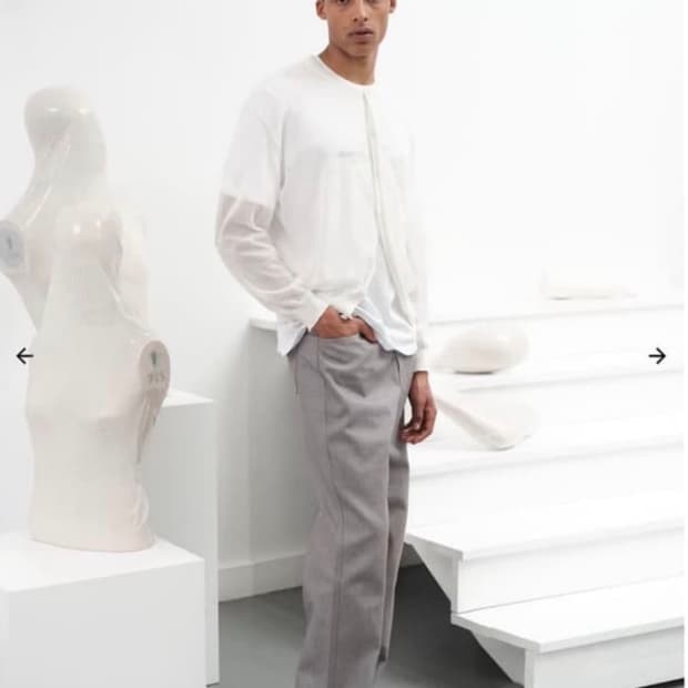 아모멘토 인디고 데님 indigo denim grey