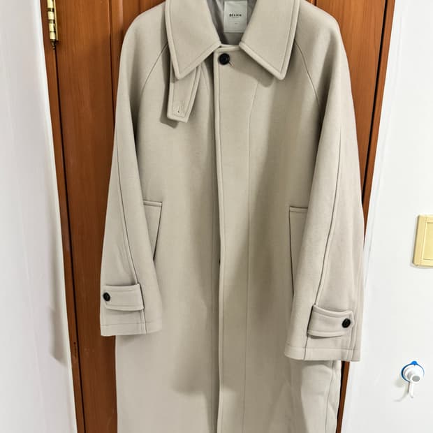 벨리에 22FW 울 발마칸 코트 105L