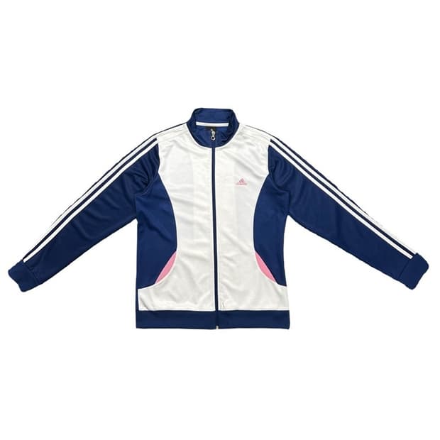 아디다스 트랙탑 화이트 네이비 핑크 100