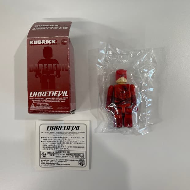 큐브릭 100% 데어데블 메디콤토이