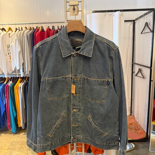 90s Joe Boxer 데님 자켓(미듐)