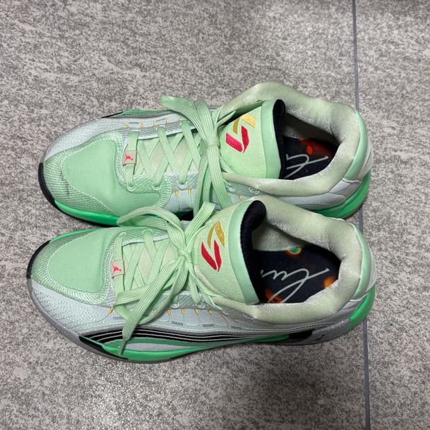 조던 루카 4 PF 스페이스 내비게이터 베스킷볼 배얼리 그린 베이퍼 그린