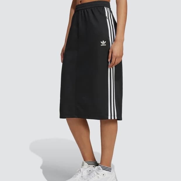 ADIDAS 아디다스 3S 스커트 블랙