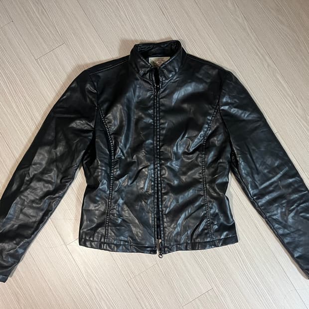 아르마니 진스 레더 자켓 Armani jeans