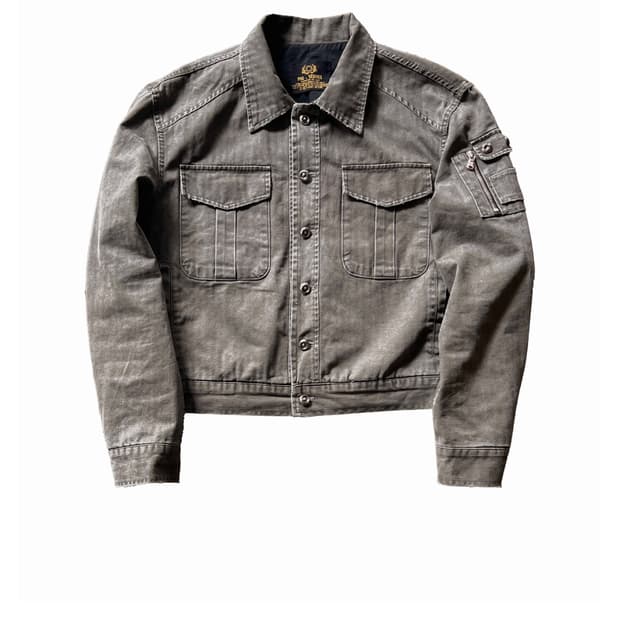 
포그 AVIATOR TRUCKER JACKET 브라운 [차콜 3사이즈]