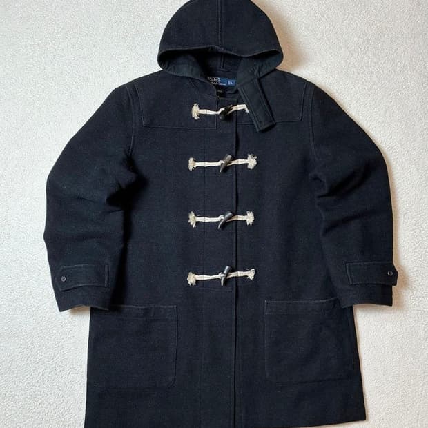 폴로 랄프로렌 90's 울 실크 더플 코트 PN7002