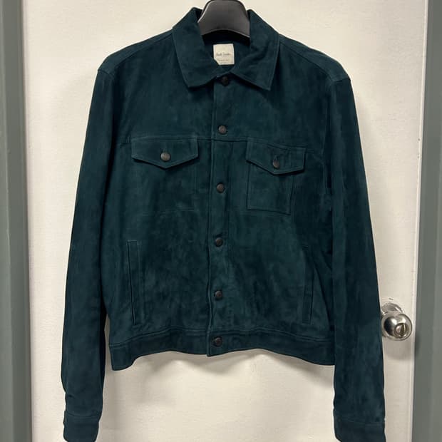 폴스미스 스웨이드 트러커 재킷