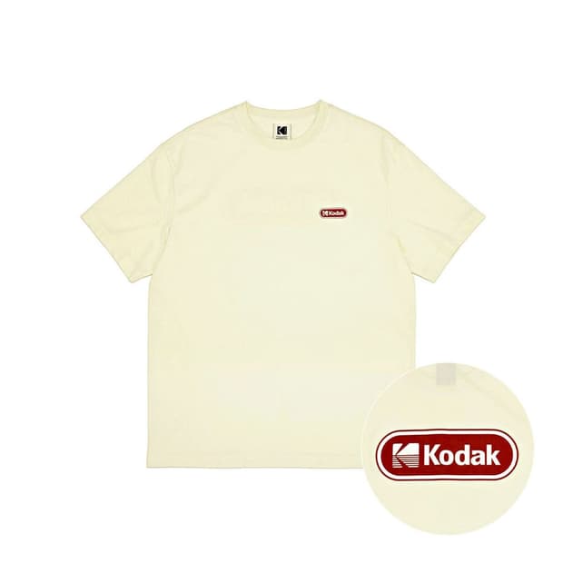 L KOADK 코닥어패럴 코다컬러 로고 반팔티