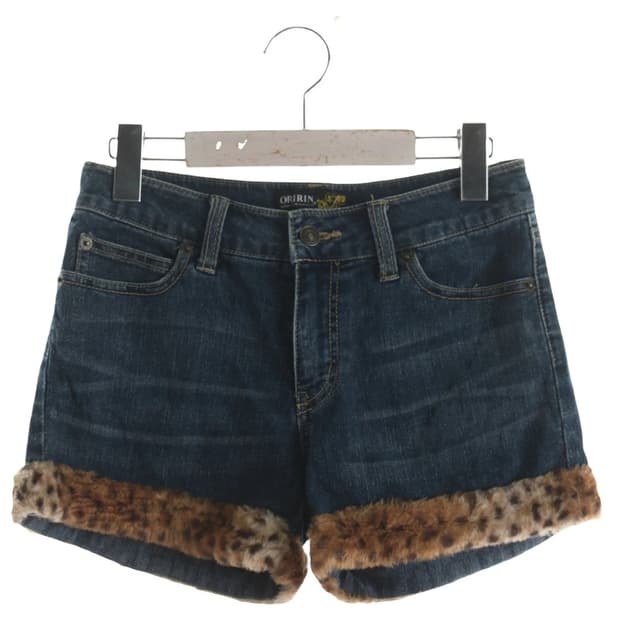 갸루 호피 숏팬츠 퍼 팬츠 y2k 와투케 펑크 punk