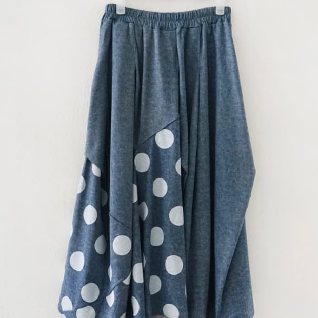 에프터먼데이 molly dot skirt 몰리 도트 스커트