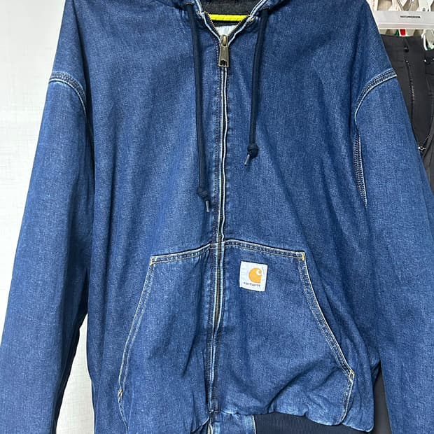 칼하트WIP 메이틀랜드 데님og 엑티브 자켓 xl