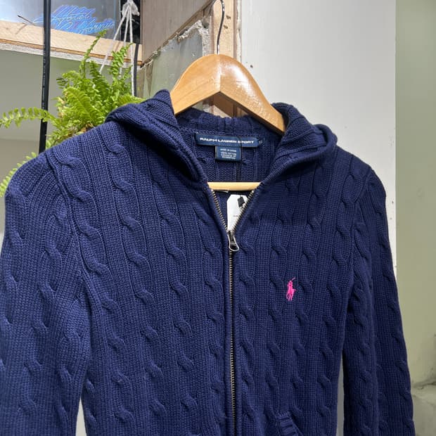 Polo Ralph Lauren 폴로 랄프로렌 니트 후드집업