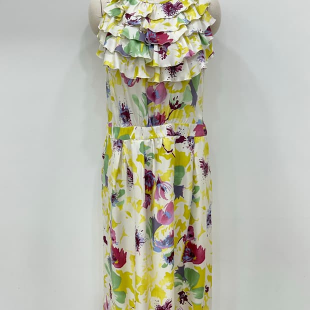 에트로 실크 플라워 원피스