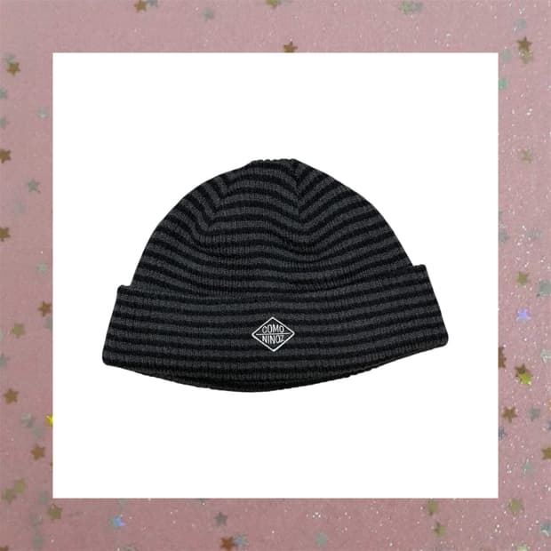 COMONINOZ 꼬모니노즈 스트라이프 숏비니