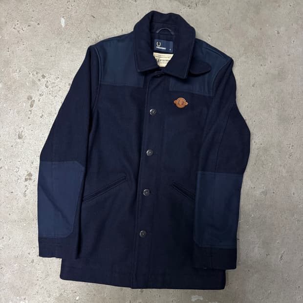 프레드페리 스탁포트 헤비 울 코트[2020]