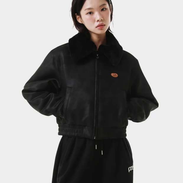 피스메이커 무스탕 SUEDE MUSTANG PADDED BLOUSON