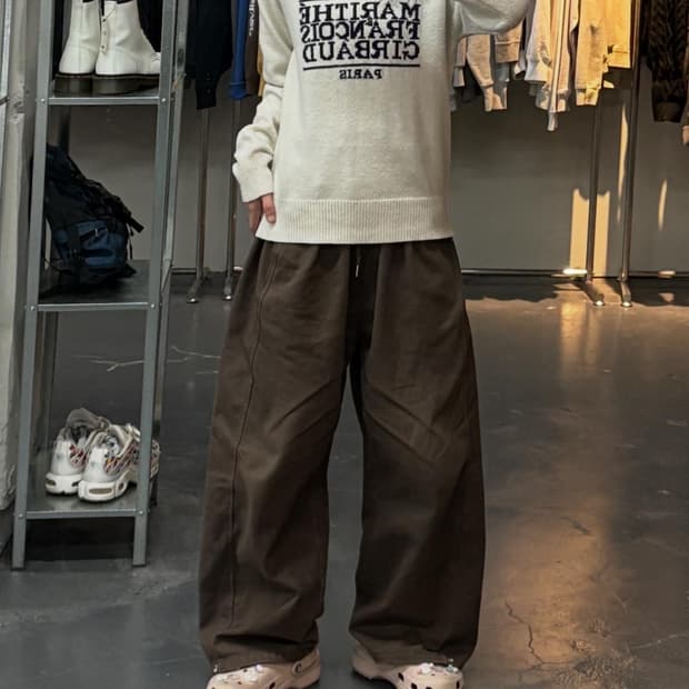 마리떼와 프랑소와 저버 클래식 로고 니트 A2931