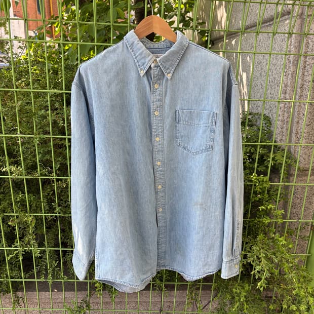 제이크루 데님셔츠 made in u.s.a