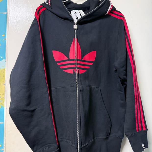 아디다스 X 베이프 샤크후드 3XL