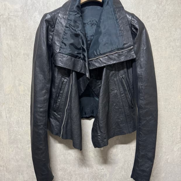 38 / Rick Owens 나스카 레더 자켓