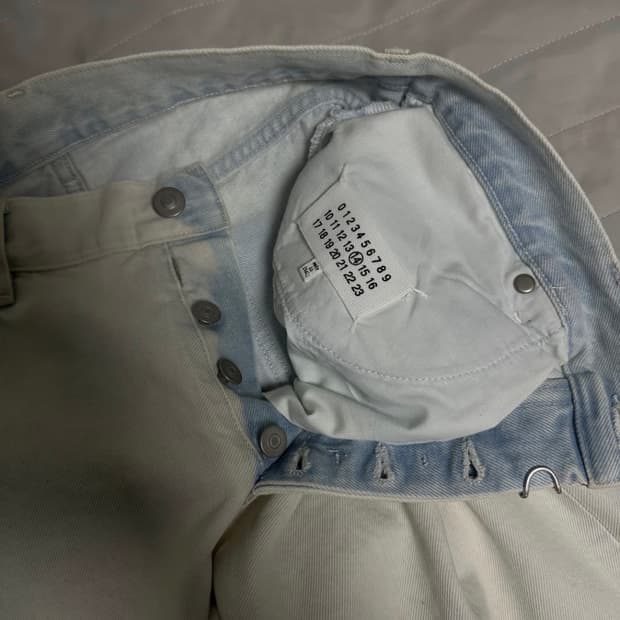 Masion Margiela Distressed Denim Pants