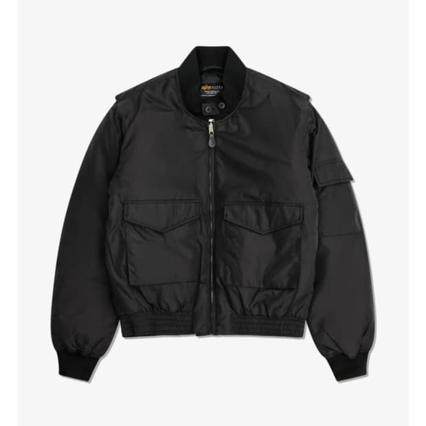 구매글) CDG x 알파인더스트리 Wep자켓 블랙