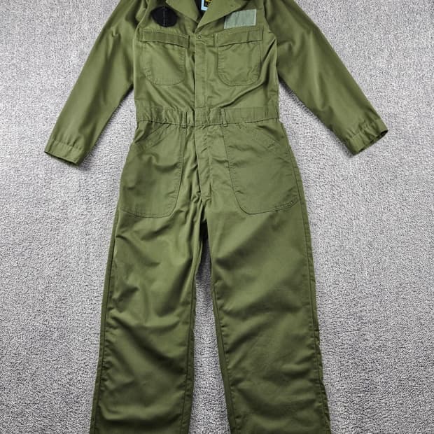 90's US ARMY 밀리터리 커버올 점프 슈트 (40R)/ 11411